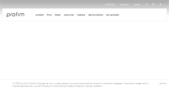 Desktop Screenshot of profim.pl